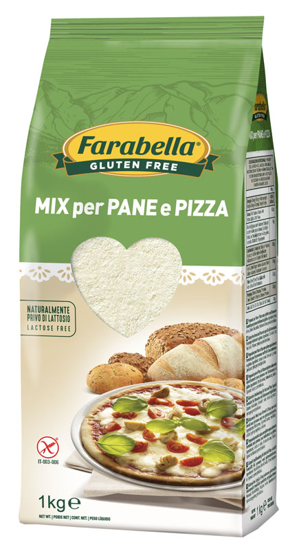 FARABELLA FARINA PREPARATO PANE/PIZZA 1 KG - Parafarmacia Mostacciano