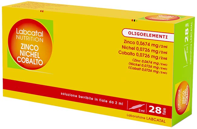 LABCATAL NUTRITION ZINCO/NICHEL/COBALTO 28 FIALE 2 ML - Parafarmacia Mostacciano