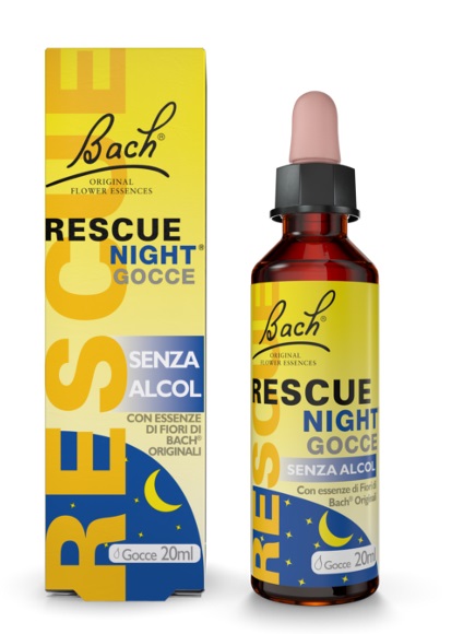 RESCUE ORIGINAL NIGHT SENZA ALCOL GOCCE 20 ML - Parafarmacia Mostacciano