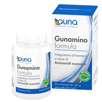 GUNAMINOFORMULA 50 COMPRESSE 50,50 G - Parafarmacia Mostacciano