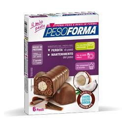 PESOFORMA BARRETTA CUORE COCCO 6 PASTI 12 X 31 G - Parafarmacia Mostacciano