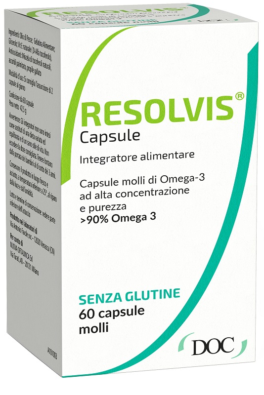 RESOLVIS 60 CAPSULE - Parafarmacia Mostacciano