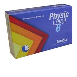 PHYSIC LEVEL 6 LUMBAR 30 COMPRESSE 800 MG - Parafarmacia Mostacciano