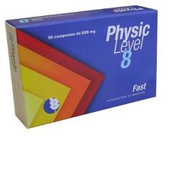 PHYSIC LEVEL 8 FAST 30 COMPRESSE 800 MG - Parafarmacia Mostacciano