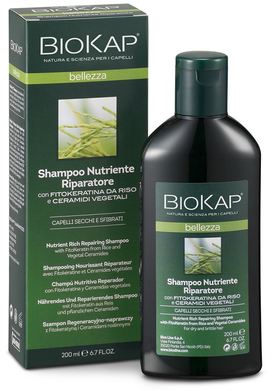 BIOKAP SHAMPOO NUTRIENTE/RIPARATORE 200 ML - Parafarmacia Mostacciano