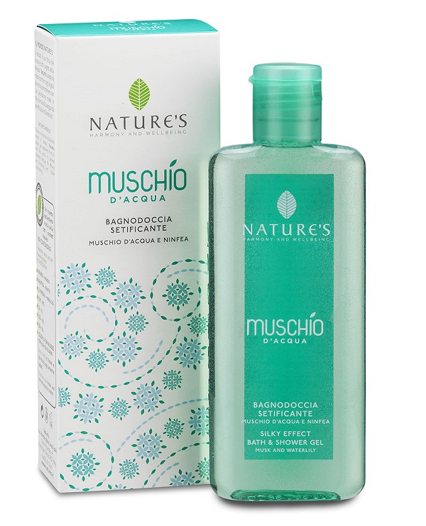 NATURE'S MUSCHIO D'ACQUA BAGNODOCCIA SETIFICANTE 200 ML - Parafarmacia Mostacciano