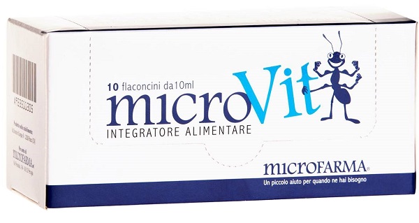 MICROVIT 10 FLACONCINI DA 10 ML - Parafarmacia Mostacciano