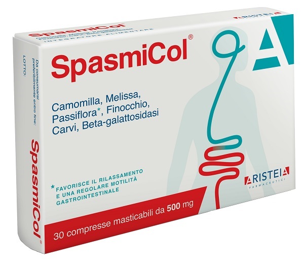 SPASMICOL 30 COMPRESSE MASTICABILI 500 MG - Parafarmacia Mostacciano