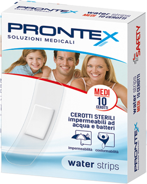 CEROTTO PRONTEX WATER STRIPS MEDIO 10 PEZZI - Parafarmacia Mostacciano