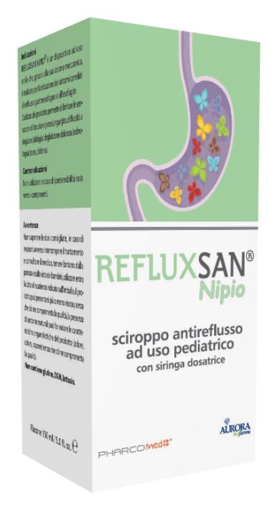 REFLUXSAN NIPIO SCIROPPO ANTIREFLUSSO 150 ML - Parafarmacia Mostacciano