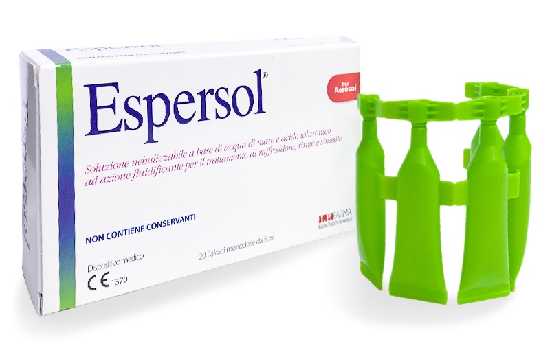 SOLUZIONE PER AEROSOL ESPERSOL 20 FIALE MONODOSE 5 ML - Parafarmacia Mostacciano