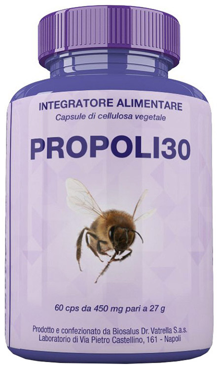 PROPOLI30 60 CAPSULE 27 GRAMMI - Parafarmacia Mostacciano