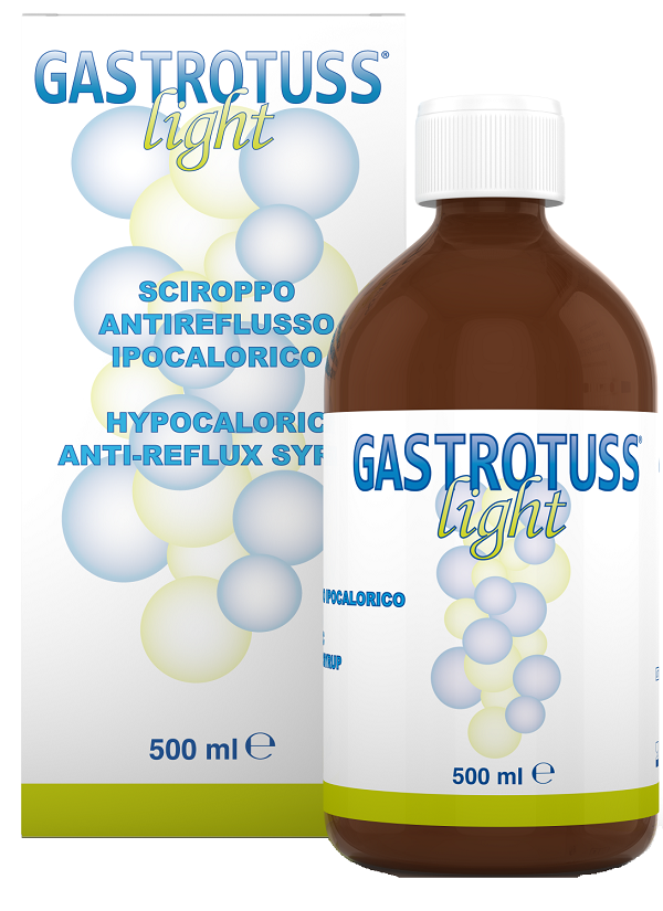 SCIROPPO ANTIREFLUSSO IPOCALORICO GASTROTUSS LIGHT 500 ML - Parafarmacia Mostacciano