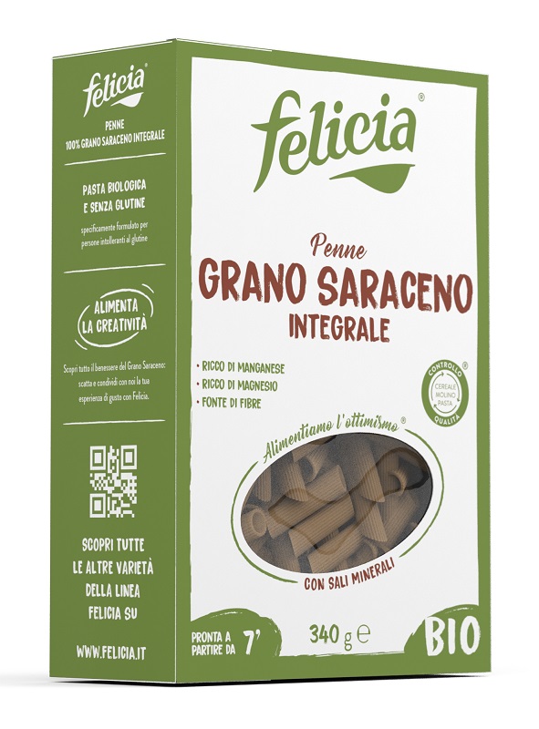 FELICIA BIO SARACENO PENNE 340 G - Parafarmacia Mostacciano