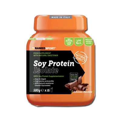 SOY PROTEIN ISOLATE DELICIOUS CHOCOLATE POLVERE 500 G - Parafarmacia Mostacciano