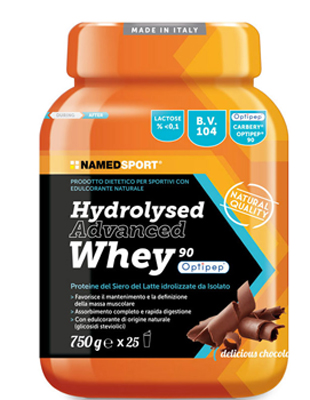 HYDROLYSED ADVANCED WHEY DELICIOUS CHOCOLATE BARATTOLO POLVERE ORALE 750 G - Parafarmacia Mostacciano