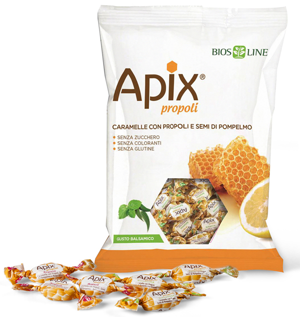 APIX PROPOLI CARAMELLA BALSAMICA 50 G - Parafarmacia Mostacciano