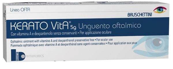 UNGUENTO OFTALMICO KERATO VITA 5 G - Parafarmacia Mostacciano