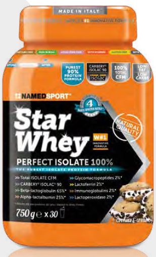 STAR WHEY COOKIES & CREAM 750 G - Parafarmacia Mostacciano