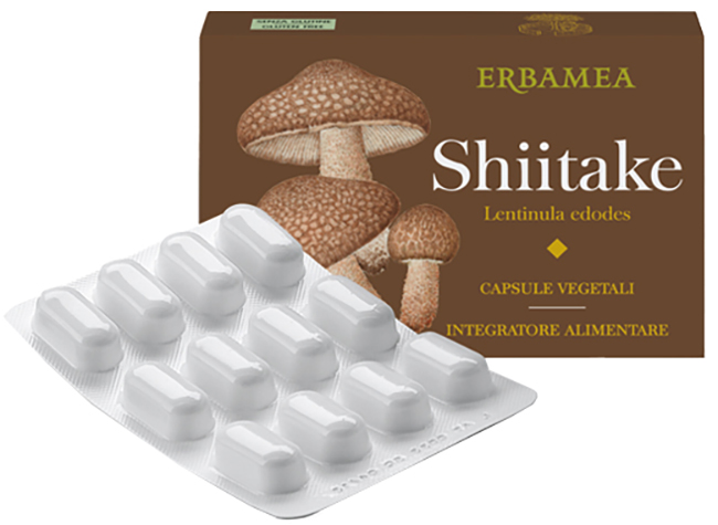 SHITAKE 24 CAPSULE VEGETALI - Parafarmacia Mostacciano