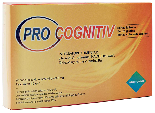 PROCOGNITIV 20 CAPSULE 12 G - Parafarmacia Mostacciano