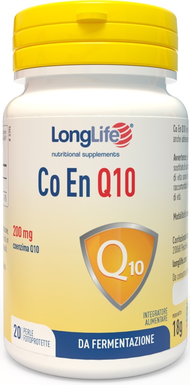 LONGLIFE COENQ10 200MG 20 PERLE - Parafarmacia Mostacciano