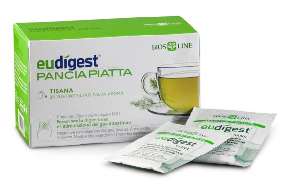 BIOSLINE EUDIGEST TISANA DOPOPASTO 20 BUSTE 40 G - Parafarmacia Mostacciano
