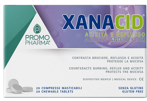 XANACID 20 COMPRESSE MASTICABILI - Parafarmacia Mostacciano