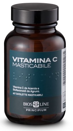 PRINCIPIUM VITAMINA C NATURALE 60 COMPRESSE MASTICABILI 72 G - Parafarmacia Mostacciano