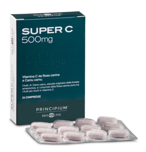 PRINCIPIUM SUPER C 500 24 COMPRESSE 24,2 G - Parafarmacia Mostacciano