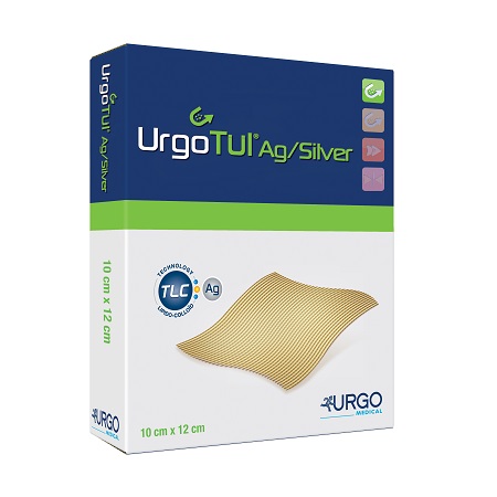 MEDICAZIONE STERILE URGOTUL AG/SILVER 10X12 CM 5 PEZZI - Parafarmacia Mostacciano