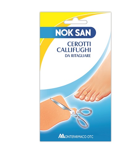 NOK SAN CEROTTI CALLIFUGO RITAGLIABILE 2 PEZZI - Parafarmacia Mostacciano