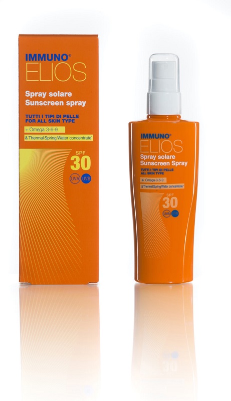 IMMUNO ELIOS SPRAY SOLARE SPF 30  TOCCO SECCO - Parafarmacia Mostacciano