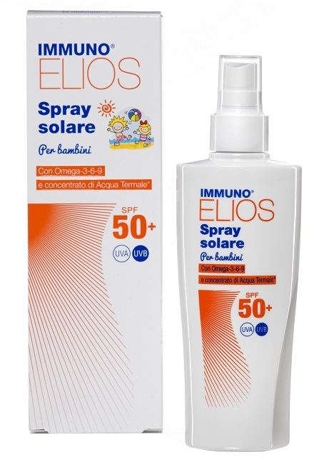 IMMUNO ELIOS  SPRAY SOLARE SPF 50+ BAMBINI - Parafarmacia Mostacciano