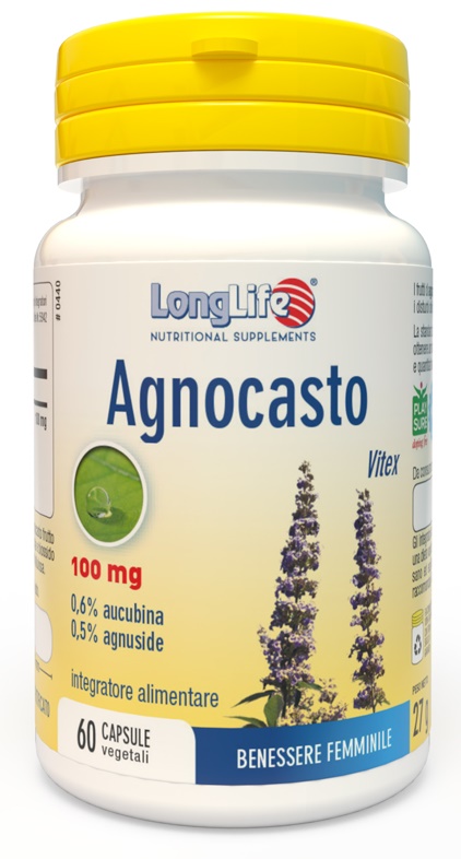 LONGLIFE AGNOCASTO 60 CAPSULE VEGETALI - Parafarmacia Mostacciano