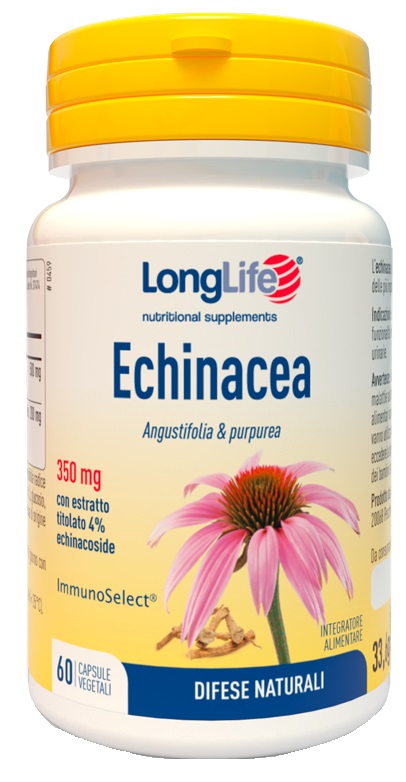 LONGLIFE ECHINACEA 60 CAPSULE VEGETALI - Parafarmacia Mostacciano