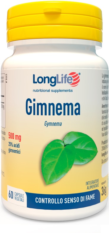 LONGLIFE GIMNEMA 60 CAPSULE VEGETALI - Parafarmacia Mostacciano