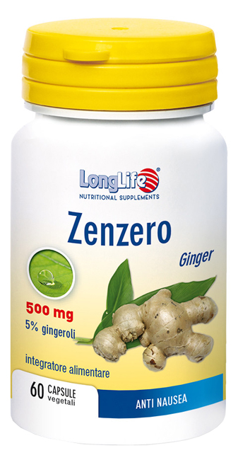 LONGLIFE ZENZERO 60 CAPSULE VEGETALI - Parafarmacia Mostacciano