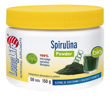 LONGLIFE SPIRULINA BIO 50 DOSI - Parafarmacia Mostacciano