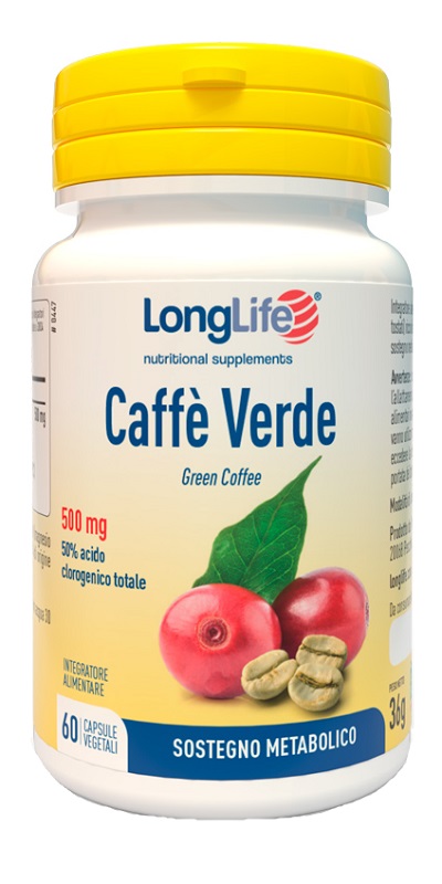 LONGLIFE CAFFE VERDE 60 CAPSULE - Parafarmacia Mostacciano