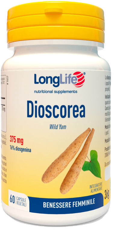 LONGLIFE DIOSCOREA 60 CAPSULE - Parafarmacia Mostacciano