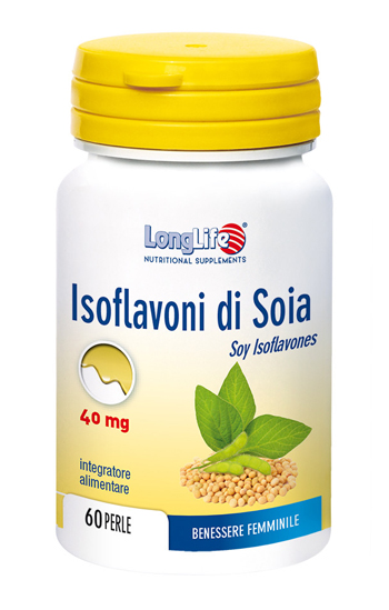LONGLIFE ISOFLAVONI SOIA 60 PERLE - Parafarmacia Mostacciano