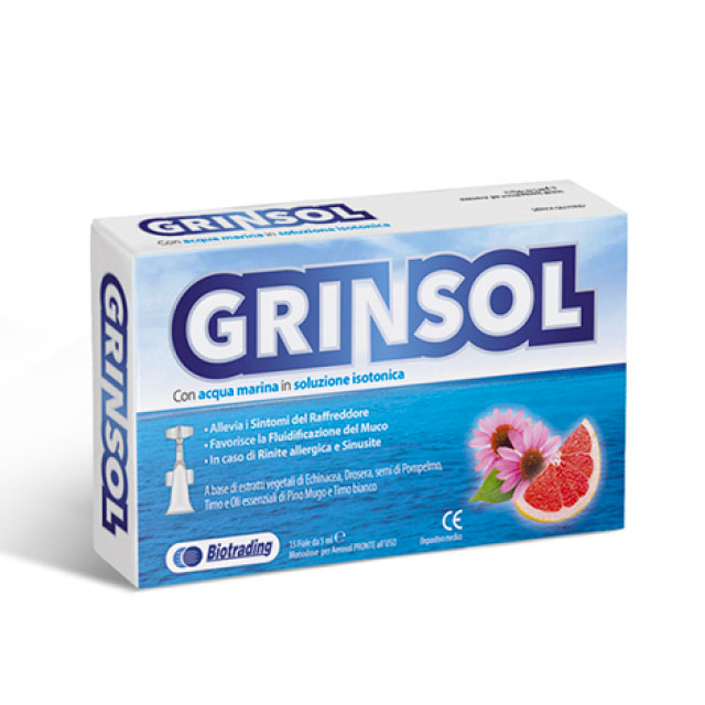 GRINSOL 15 FIALE X 5 ML - Parafarmacia Mostacciano
