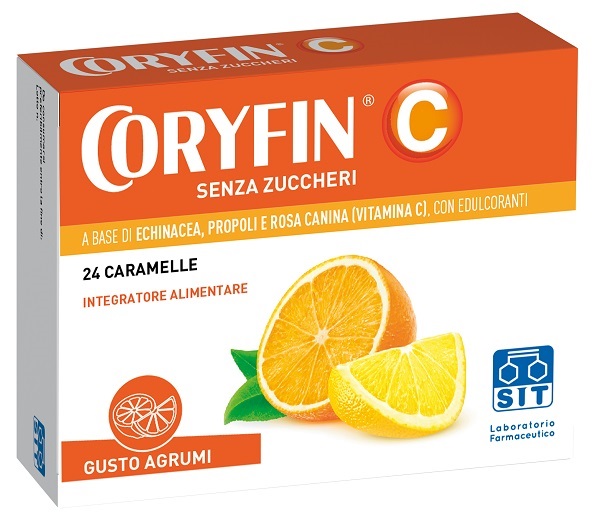 CORYFIN C SENZA ZUCCHERO AGRUMI 48 G - Parafarmacia Mostacciano