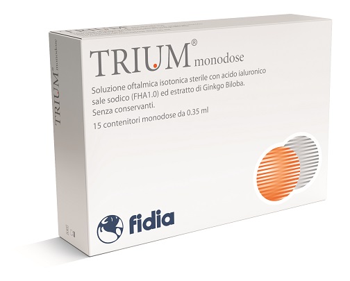 TRIUM MONODOSE GOCCE OCULARI 15 FLACONCINI - Parafarmacia Mostacciano