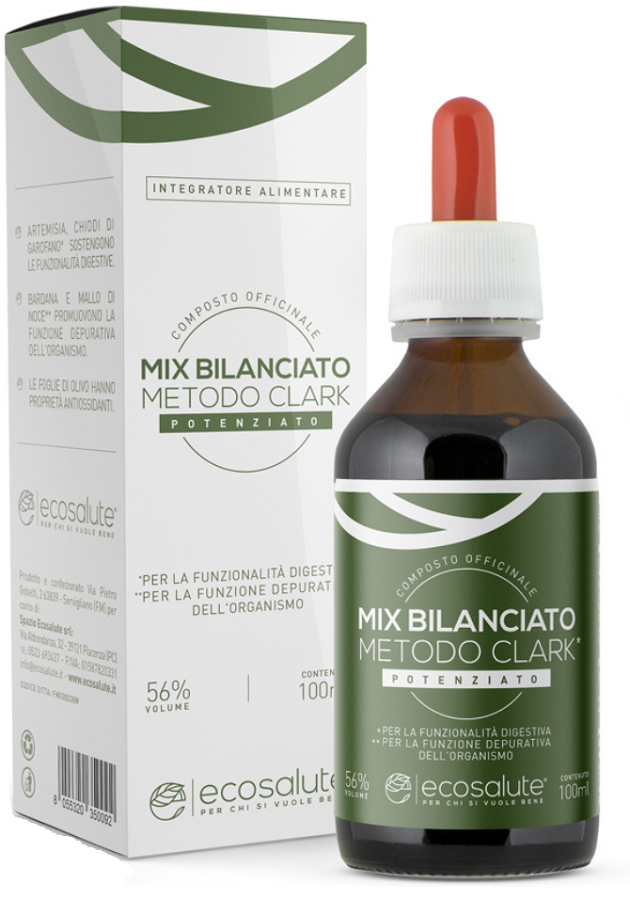 MIX BILANCIATO CLARK COMPOSTO OFFICINALE 100 ML - Parafarmacia Mostacciano