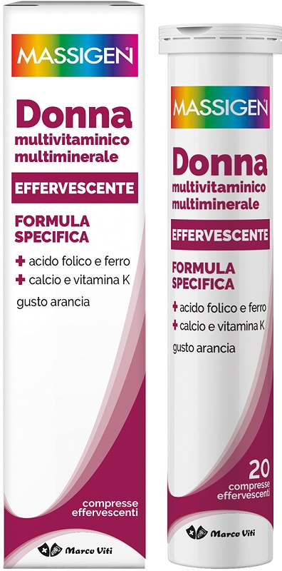 DAILYVIT+ MULTIVITAMINICO E MULTIMINERALE DONNA EFFERVESCENTE 20 COMPRESSE - Parafarmacia Mostacciano