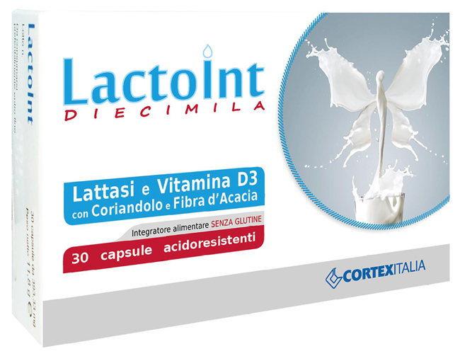 LACTOINT DIECIMILA 30 CAPSULE ACIDORESISTENTI SENZA GLUTINE - Parafarmacia Mostacciano