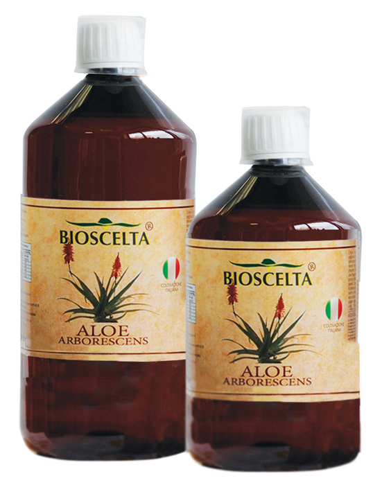 ALOE ARBORESCENS PURO SUCCO BIOSCELTA 500 ML - Parafarmacia Mostacciano