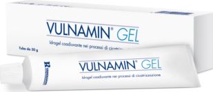 VULNAMIN MEDICAZIONE INTERATTIVA IN GEL A BASE DI AMINOACIDICOSTITUTIVI DEL COLLAGENE E SODIO JALURONATO TUBO 50 G - Parafarmacia Mostacciano